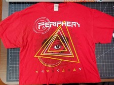Periphery Band Concert Shirt XL (Lyrics from the song Light on the back) picture