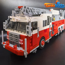 MOC 133201 New York Ladder 102 Bedford Express Building blocks set 1276pcs picture