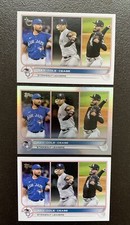 2022 Topps Series1 Vintage Stock #138  Leaders Ray, Cole, Cease  60/99  picture