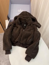 AIo Yoga Women's Coats Sherpa Jacket Casual Jacket Winter Coat Warm Hooded Fit picture
