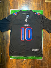 New England Patriots Drake Maye Nike Carbon Black Game Jersey Men's Size M NEW picture
