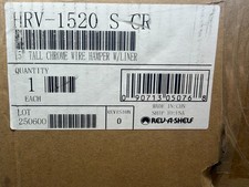 Rev-A-Shelf HRV-1520 S CR Cabinet Floor Mounted Pullout Wire Clothes Laundry picture