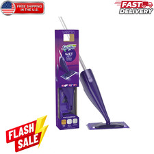 Swiffer WetJet Mop Starter Kit Handle Solution 5 Pads Batteries Include picture