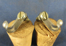 Stainless steel pannier hooks with New nuts, bolts, washers Very good condition picture