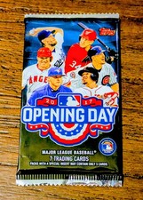🔥 [1x] 2017 Topps Opening Day MLB Ret. Box Pack - FIND AARON JUDGE ROOKIE CARDS picture