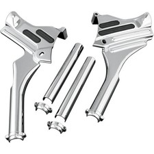 Kuryakyn Deluxe Neck Covers Chrome #7866 Harley Davidson picture