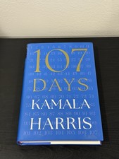 Kamala Harris SIGNED 107 Days 1st Edition Hardcover Vice President picture