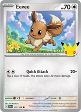 Eevee Holofoil [30C - 117/128] picture