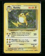 Base Set Raichu #014/102 picture