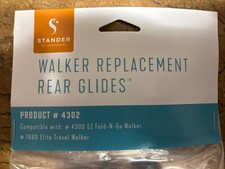 Stander Replacement Glides for EZ Fold-N-Go Walker/ Able Life Space Saver Walker picture