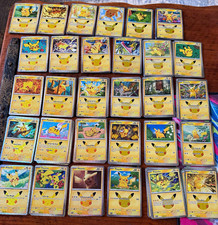 Pikachu Holo Pokemon TCG 30th Celebrations Full Set- English 1-30 NM picture