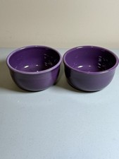 Fiesta Mulberry Purple All Purpose Gusto Bowl Set of 2 New. picture