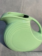 Fiesta Large Disc Pitcher Mint Green Sea Mist  Retired Color Discontinued picture