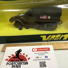 SOLIDO VEREM DIE CAST REF #1309 MILITARY US ARMY HALF TRACK TOURELLE 1/43” MIB picture