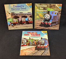 LIKE NEW Thomas the Tank Engine Vintage 1989-92 Paperback Books Lot Illustrated picture