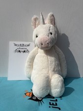 Jellycat Original Medium Bashful Unicorn Plush/Stuffed Animal Approx. 13” Tall picture
