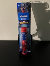 Battery operated Oral B Marvel Spiderman rotating soft bristle toothbrush picture
