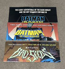 2026 DC All In BATMAN Promo Posters (3) Robin Two Worlds Bad Seeds  picture