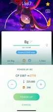 Pokemon✨Lv50✨Shiny Dynamax Charizard Dark Sky Background✨All Max Unlocked✨Go✨ picture