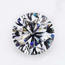 9.5mm Round cut D color Lab grown Diamond VVS1 Clarity GIE Certified Loose stone picture