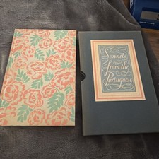 Sonnets from the Portuguese by Elizabeth Browning 1938 Heritage Press w/colophon picture