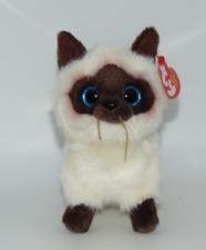 NEW Ty Beanie Babies KALIA the Siamese Kitty Cat 6