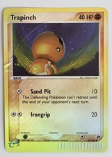Trapinch 82/100 EX Sandstorm Reverse Holo picture