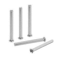 100Pcs Pan Head Machine Screws M5x50mm (0.8mm Pitch) Phillips Drive picture