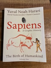 Sapiens: A Graphic History Vol 1 The Birth of Humankind Paperback Harari picture