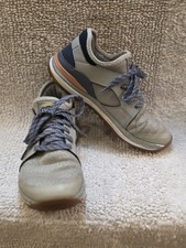 Lems Mesa Lunar  Mesh Sneaker Womens 8 Trail Running  Gray Knit Leather Sneakers picture