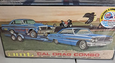 AMT Cal Drag Combo Model Kit 1/25 Scale 3 in 1 Galaxie, Falcon and Trailer picture