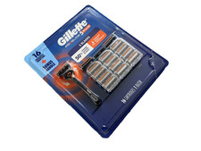 New Gillette ProGlide 5 Plus Razor Cartridges 5-Blade Refills 16 Pack + Handle picture