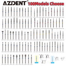 100Pcs/20Box AZDENT Dental Diamond Burs Drill For High Speed Handpiece FG 1.6mm picture