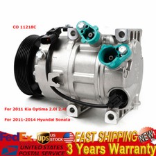 A/C Compressor w/ Clutch For 2011-2014 Hyundai Sonata/ 2011 Kia Optima 2.0L 2.4L picture