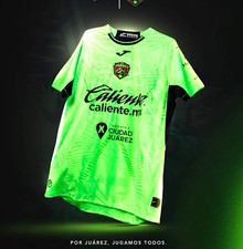 Joma FC Juárez Soccer Jersey Green/Black Shirt 2026/2027 picture