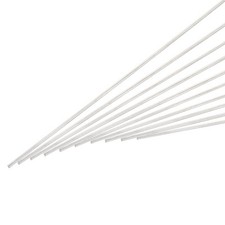 10Pcs 1.5mm x 300mm Stainless Steel Round Rod Metal Solid Shaft Rods Lathe Bar picture
