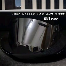 Visor For Arai TX3 TX4 XD4 X04  Silver | 10-Day Delivery picture
