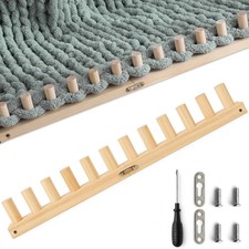 mellobello Chunky Blanket Loom,Chunky Yarn Loom Adjustable Size Loom for Chun... picture