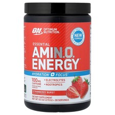 2 X Optimum Nutrition, Essential Amin.O. Energy�, Strawberry Burst, 9.5 oz (270 picture