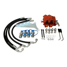 Massey Ferguson Dual Hydraulic Remote Kit 4 Coupler 135 150 165 175 180 230 245 picture