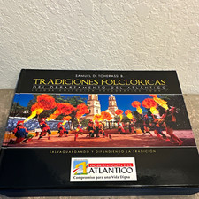 Colombian Folklore Traditions Vintage Spanish Book Colombia Culture Rare picture