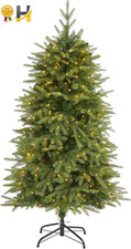 5 Ft Vancouver Fir Natural Look Artificial Christmas Tree & 350 Clear LED Lights picture