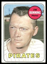 1969 Topps #175 Jim Bunning picture