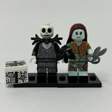 Lego Jack Skellington & Sally Minifigures Nightmare Disney Series 2 CMF Complete picture