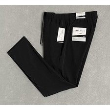 Special Price - Perry Ellis Men's Medium Techworks Pant Slim Fit Black NEW picture