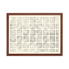 Old Map of Tulsa, OK 1928 - Vintage Tulsa Oklahoma Art picture