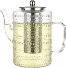 1500Ml/50Oz Glass Teapot with Removable Infuser, Stovetop Safe, Large Tea picture