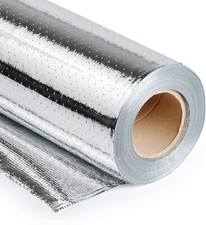 Radiant Barrier Metalized Aluminum Perforated Attic Insulation 4x125 (500sqft) picture