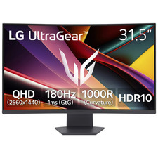 LG Electronics 32G60WA-B UltraGear 32-Inch QHD 1000R Curved Gaming Monitor, picture