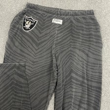 Vintage Los Angeles Raiders Zubaz NFL Football Pants Size ? 31x31 Marcus Allen picture
